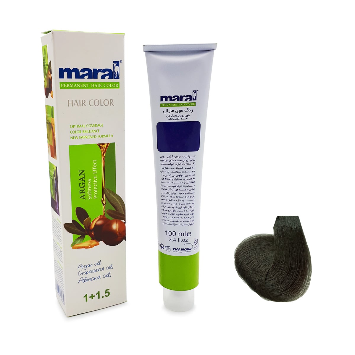 رنگ-مو-مارال-شماره-۴.۳-قهوه-ای-زیتونی-متوسط.jpg رنگ مو مارال شماره ۴/۳ قهوه ای زیتونی متوسط - تصویر 1